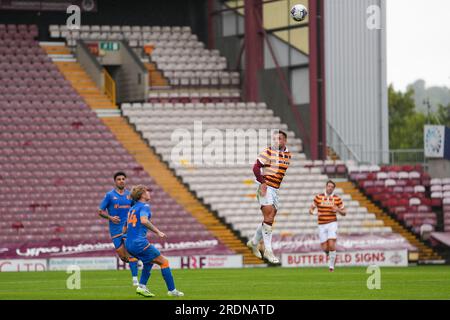 Bradford, Großbritannien. 22. Juli 2023 Football League-freundlich: Bradford City AFC gegen Hull City AFC. Kredit Paul Whitehurst/Alamy Live News Stockfoto