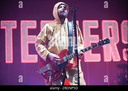 Courteners , Performing at Tramlines Festival, Sheffield , UK , 22.07.2023 Stockfoto