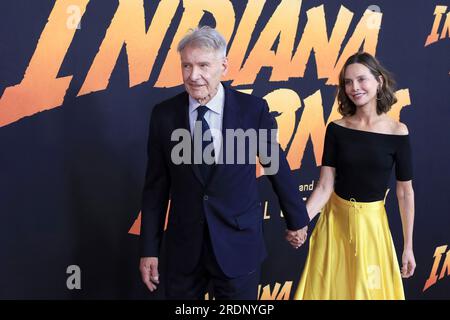 Indiana Jones und The Dial of Destiny Los Angeles Premiere im El Capitan Theatre am 14. Juni 2023 in Los Angeles, CA. Mit Harrison Ford, Calista Flockhart, wo: Los Angeles, Kalifornien, USA, wenn: 14. Juni 2023 Gutschein: Nicky Nelson/WENN Stockfoto