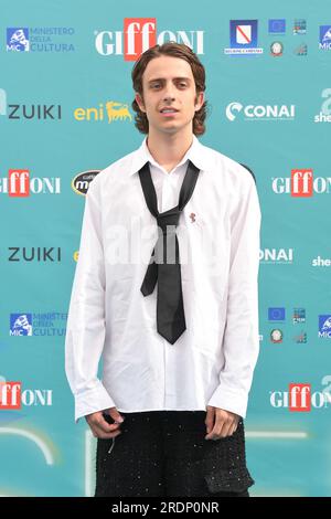 Giffoni Vallepiana, Italien. 22. Juli 2023. Giffoni Vallepiana Giffoni Film Festival 2023, auf dem Foto: Sangiovanni Credit: Independent Photo Agency/Alamy Live News Stockfoto