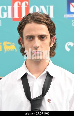 Giffoni Vallepiana, Italien. 22. Juli 2023. Giffoni Vallepiana Giffoni Film Festival 2023, auf dem Foto: Sangiovanni Credit: Independent Photo Agency/Alamy Live News Stockfoto