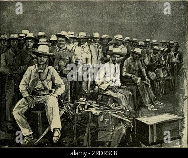 Amerikas Krieg um die Menschheit, in Geschichte und Bild verwandt, mit einer vollständigen Geschichte von Kubas Kampf für die Freiheit... (1898) Stockfoto