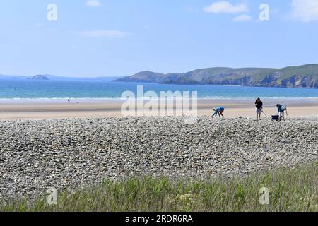 Newgale Beach, Pembrokeshire, Wales Stockfoto