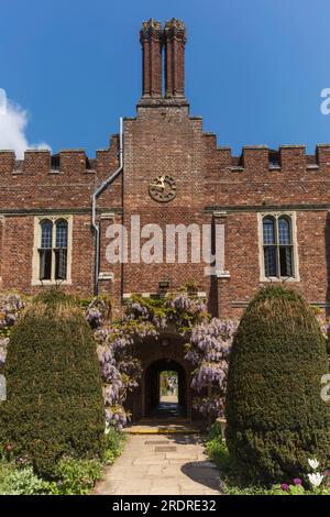 England, Sussex, East Sussex, Eastbourne, Herstmonceux Castle Stockfoto