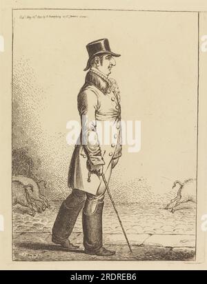 1800 von James Gillray Stockfoto