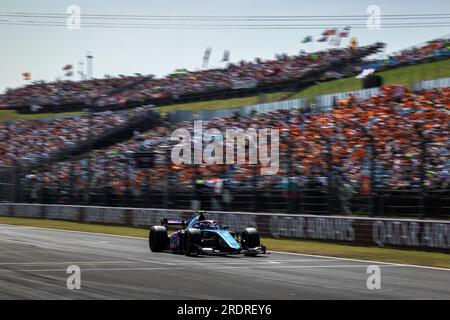 06 MARTINS Victor (FRA), ART Grand Prix, Dallara F2, Action während der 9. Runde der FIA-Formel-2-Meisterschaft 2023 vom 21. Bis 23. Juli 2023 auf dem Hungaroring in Mogyorod, Ungarn Stockfoto