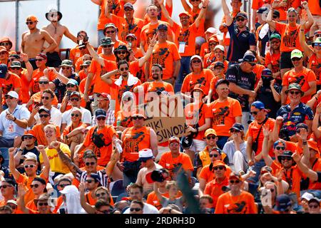 Budapest, Ungarn. 23. Juli 2023. Zuschauer, F1. Grand Prix von Ungarn am 23. Juli 2023 in Budapest, Ungarn. (Foto von HIGH TWO) dpa/Alamy Live News Stockfoto