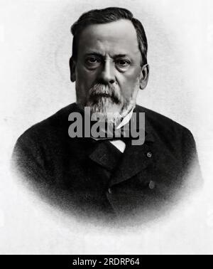 Louis Pasteur 1822 - 1895 Stockfoto