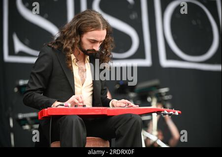 Bossoms , Performing at Tramlines Festival, Sheffield , UK , 22.07.2023 Stockfoto