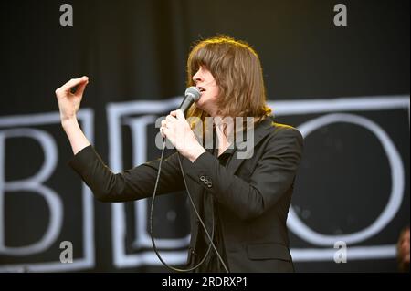 Bossoms , Performing at Tramlines Festival, Sheffield , UK , 22.07.2023 Stockfoto