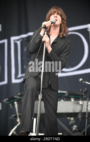 Bossoms , Performing at Tramlines Festival, Sheffield , UK , 22.07.2023 Stockfoto