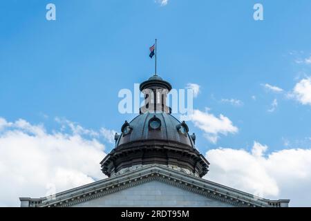 06. Mai 2020, Columbia, South Carolina, USA: Außenansicht des South Carolina State House in Columbia, South Carolina Stockfoto