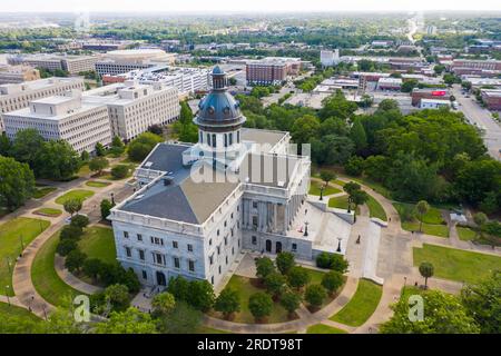 07. Mai 2020, Columbia, South Carolina, USA: Außenansicht des South Carolina State House in Columbia, South Carolina Stockfoto