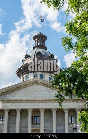 06. Mai 2020, Columbia, South Carolina, USA: Außenansicht des South Carolina State House in Columbia, South Carolina Stockfoto