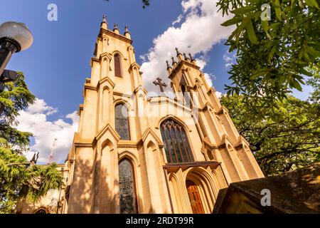 06. Mai 2020, Columbia, South Carolina, USA: Trinity Episcopal Cathedral, an der Sumter Street im Stadtzentrum, geweiht 1857 Stockfoto