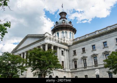 06. Mai 2020, Columbia, South Carolina, USA: Außenansicht des South Carolina State House in Columbia, South Carolina Stockfoto