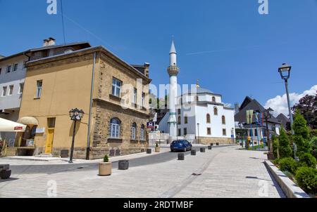 Sultana-Moschee der ESMA in Jajce, Bosnien und Herzegowina Stockfoto