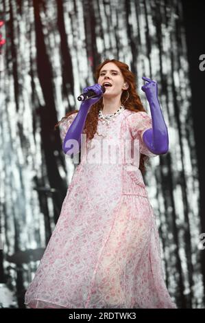 Kate Nash, Aufführung beim Tramlines Festival, Sheffield, UK, 22.07.2023 Stockfoto