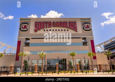 06. Mai 2020, Columbia, South Carolina, USA: Das Williams-Brice Stadium ist das Heimfußballstadion der South Carolina Gamecocks, die die repräsentieren Stockfoto