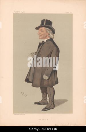 Vanity Fair - Klerus. "Der Primate". Rev. Edward W. Benson. 30. Juli 1887 1887 von Leslie ward Stockfoto