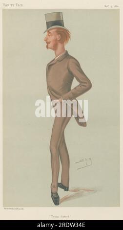 Vanity Fair: Lehrerinnen und Schulleiter; „Young Oxford“, Viscount Lymington, 13. November 1880 1880 von Leslie ward Stockfoto