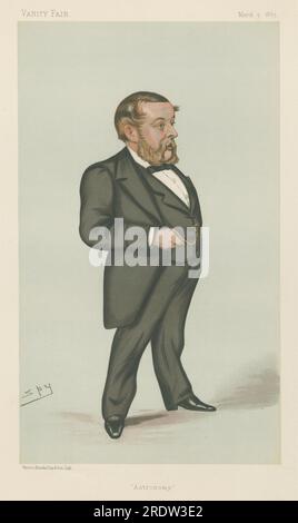 Vanity Fair: Ärzte und Wissenschaftler; "Astronomie", Mr. Richard Anthony Proctor, 3. März 1883 1883 von Leslie ward Stockfoto