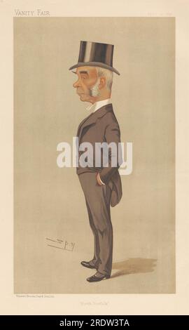 Vanity Fair: Legal; „North Norfolk“, Herbert Hardy Cozens-Hardy, 13. April 1893 1893 von Leslie ward Stockfoto