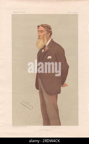 Vanity Fair - Künstler. „Die Grafik“. William Luson Thomas. 13. Dezember 1894 1894 von Leslie ward Stockfoto