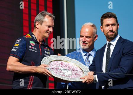 Budapest, Ungarn. 23. Juli 2023. Paul Monaghan (GBR, Oracle Red Bull Racing), Grand Prix F1 von Ungarn am 23. Juli 2023 bei der Hungaroring in Budapest, Ungarn. (Foto von HIGH TWO) dpa/Alamy Live News Stockfoto