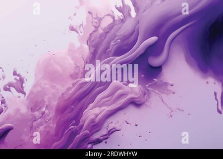 Abstraktes lilafarbenes, wasserfarbenes Hintergrunddesign Stock Vektor