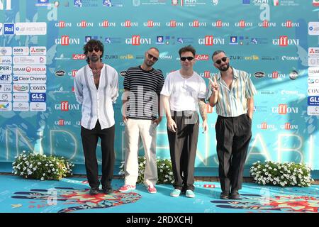 Giffoni Vallepiana, Italien. 23. Juli 2023. Giffoni Vallepiana Giffoni Film Festival 2023 Follia, auf dem Foto: Kredit: Unabhängige Fotoagentur/Alamy Live News Stockfoto