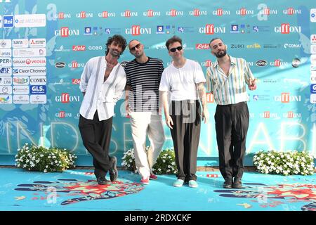 Giffoni Vallepiana, Italien. 23. Juli 2023. Giffoni Vallepiana Giffoni Film Festival 2023 Follia, auf dem Foto: Kredit: Unabhängige Fotoagentur/Alamy Live News Stockfoto