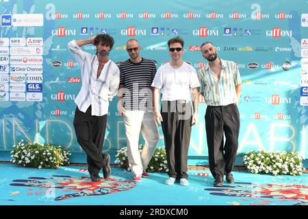 Giffoni Vallepiana, Italien. 23. Juli 2023. Giffoni Vallepiana Giffoni Film Festival 2023 Follia, auf dem Foto: Kredit: Unabhängige Fotoagentur/Alamy Live News Stockfoto