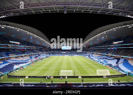 Sydney, Australien. 23. Juli 2023. Ein allgemeiner Überblick über das Sydney Football Stadium vor der FIFA Frauen-Weltmeisterschaft 2023 zwischen Frankreich und Jamaika im Sydney Football Stadium am 23. Juli 2023 in Sydney, Australien. Gutschrift: IOIO IMAGES/Alamy Live News Stockfoto