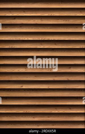 Edles Holzvertäfelungsmuster für den Hintergrund Stockfoto