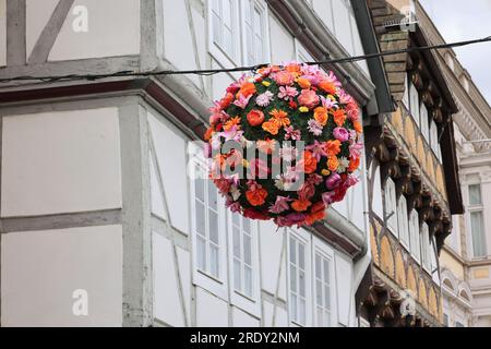 Impressionen von der Landesgartenschau 2023 in der Stadt Höxter in Nordrhein-Westfalen Stockfoto