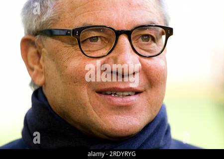 ARCHIVFOTO: Felix MAGATH wird am 28. Juli 2023 70 Jahre alt, Coach Felix MAGATH (WOB), Portrait, Portrait, Portrait, Football 1. Bundesliga, Matchday 29, VfL Wolfsburg (WOB) - Borussia Dortmund (DO) 1:3, am 7. April 2012 in Wolfsburg/Deutschland Stockfoto