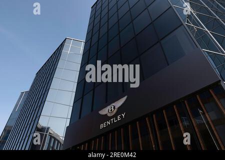 Bentley-Tallinn-Vertretung in Tallinn, Estland Stockfoto