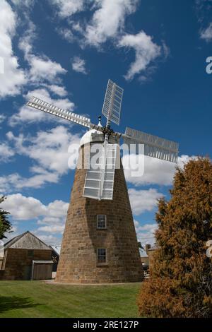 1837 erbaute Windmühle Callington Mill Oatlands Tasmania Australien Stockfoto