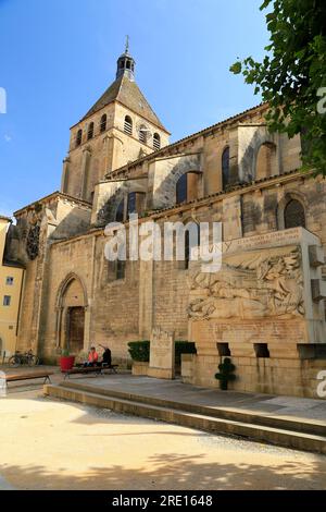 Abtei und Grundstück in Cluny, Burgund, Frankreich Stockfoto