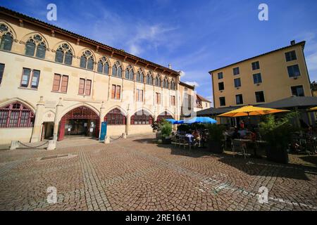 Abtei und Grundstück in Cluny, Burgund, Frankreich Stockfoto
