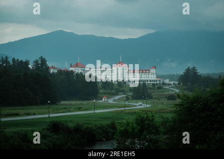 Das Mount Washington Hotel in Bretton Woods, New Hampshire Stockfoto