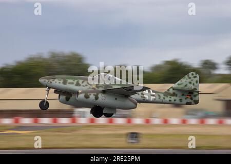 Messerschmitt Me 262 auf der Royal International Air Tattoo 2023. Stockfoto