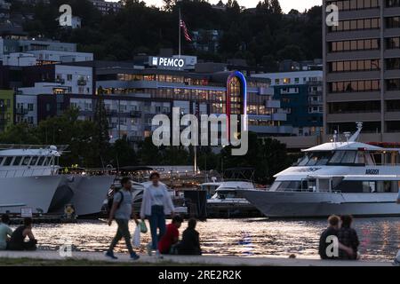 Seattle, USA. 20. Juli 2023. Stockfoto