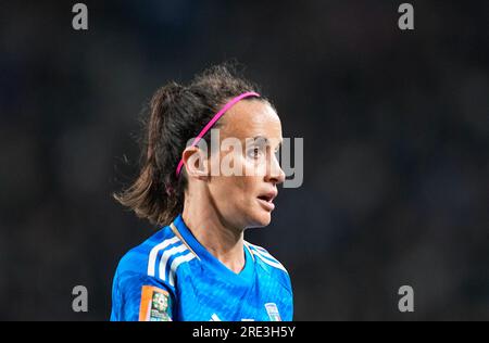 Juli 24 2023: Barbara Bonansea (Italien) schaut bei einem Group G - FIFA Women's World Cup Australien & Neuseeland 2023-Spiel, Italien gegen Argentinien, im Eden Park, Auckland, Neuseeland. Kim Price/CSM Stockfoto