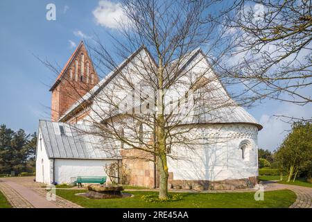 Geografie / Reisen, Deutschland, Schleswig-Holstein, Keitum, Kirche St. Severin in Keitum, Sylt, ADDITIONAL-RIGHTS-CLEARANCE-INFO-NOT-AVAILABLE Stockfoto