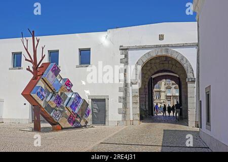 Portugal, Cascais (Lissabon) - Pestana Cidadela, Pousada & Art District ist ein 5-Sterne-Hotel in Cascais. Es ist Teil der Pestana Collection Hote Stockfoto