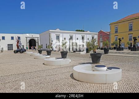 Portugal, Cascais (Lissabon) - Pestana Cidadela, Pousada & Art District ist ein 5-Sterne-Hotel in Cascais. Es ist Teil der Pestana Collection Hote Stockfoto