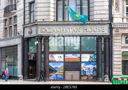 Kasachstan House (Botschaft), Warwick House, Pall Mall, St James's, City of Westminster, Greater London, England, Vereinigtes Königreich Stockfoto
