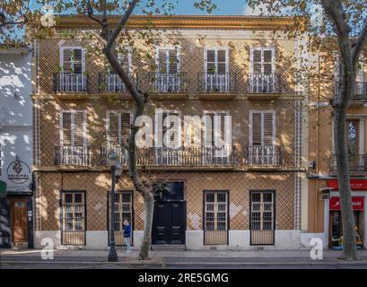 Haus im Zentrum von Denia *** Haus im Zentrum von Denia Stockfoto